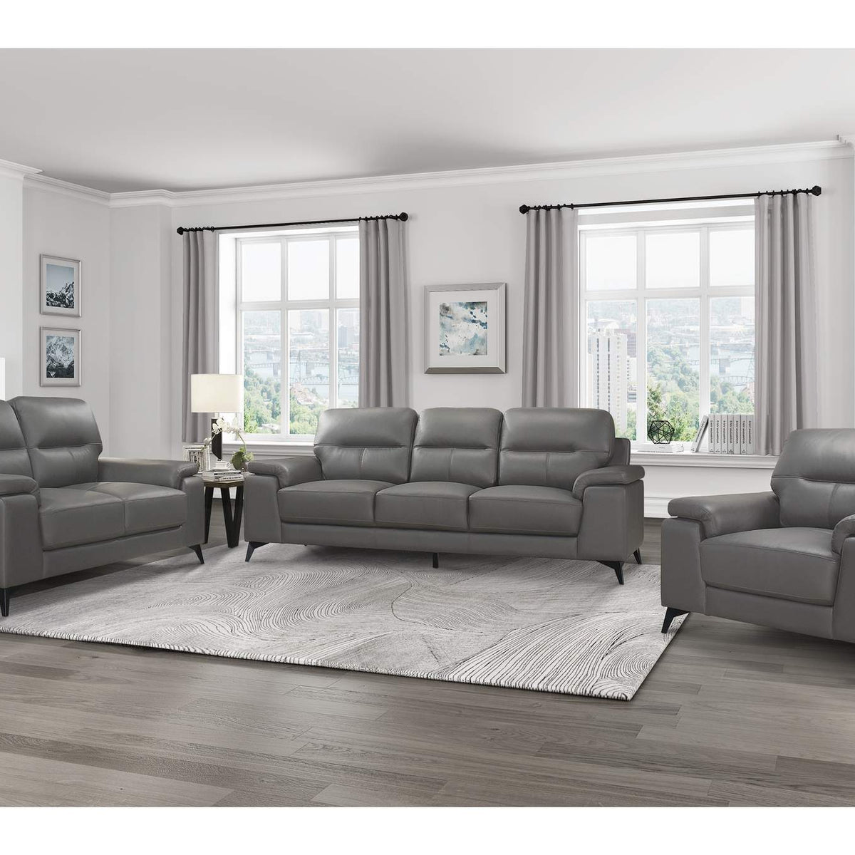9514DGY-1 Mischa Chair