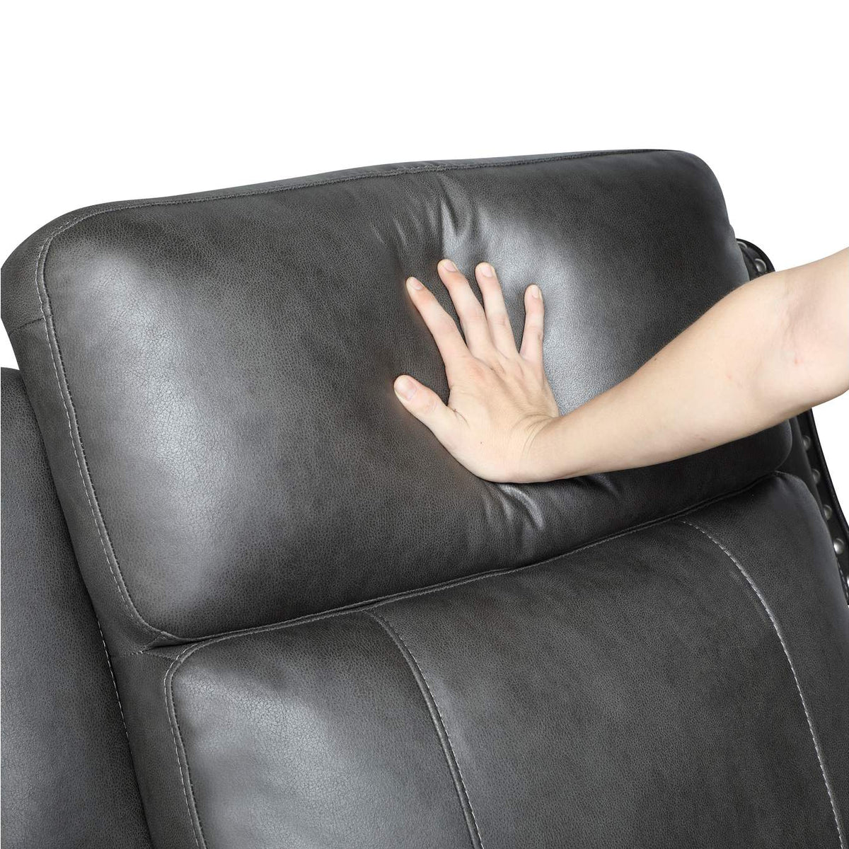 9515DGY-3PW Power Double Reclining Sofa