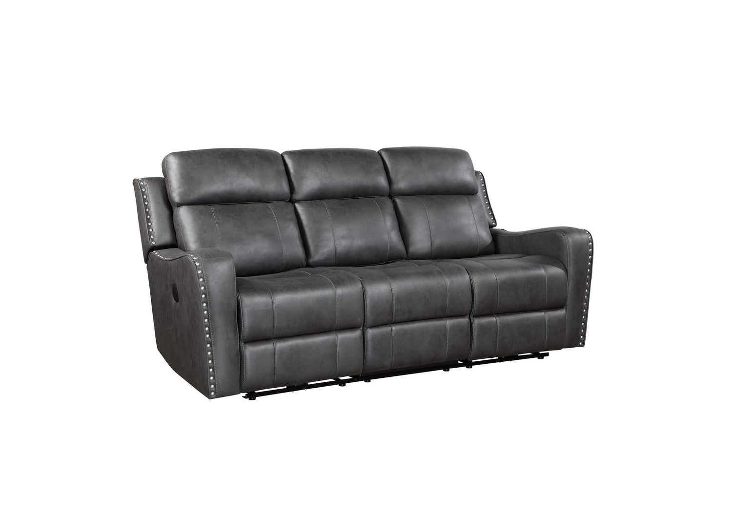 9515DGY-3PW Power Double Reclining Sofa