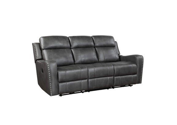 9515DGY-3PW Power Double Reclining Sofa