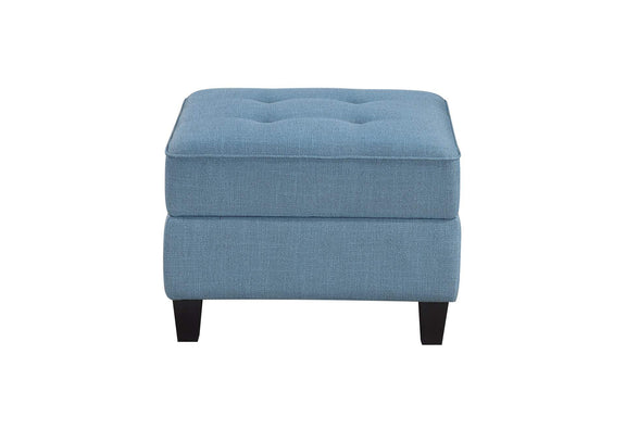 9557BUE-4 Ottoman with Storage