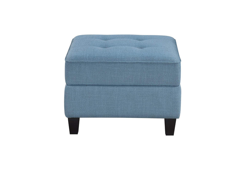 9557BUE-4 Ottoman with Storage