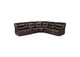 9579BRWKIT6LRRRPW Dyersburg 6-Piece Power Reclining Sectional