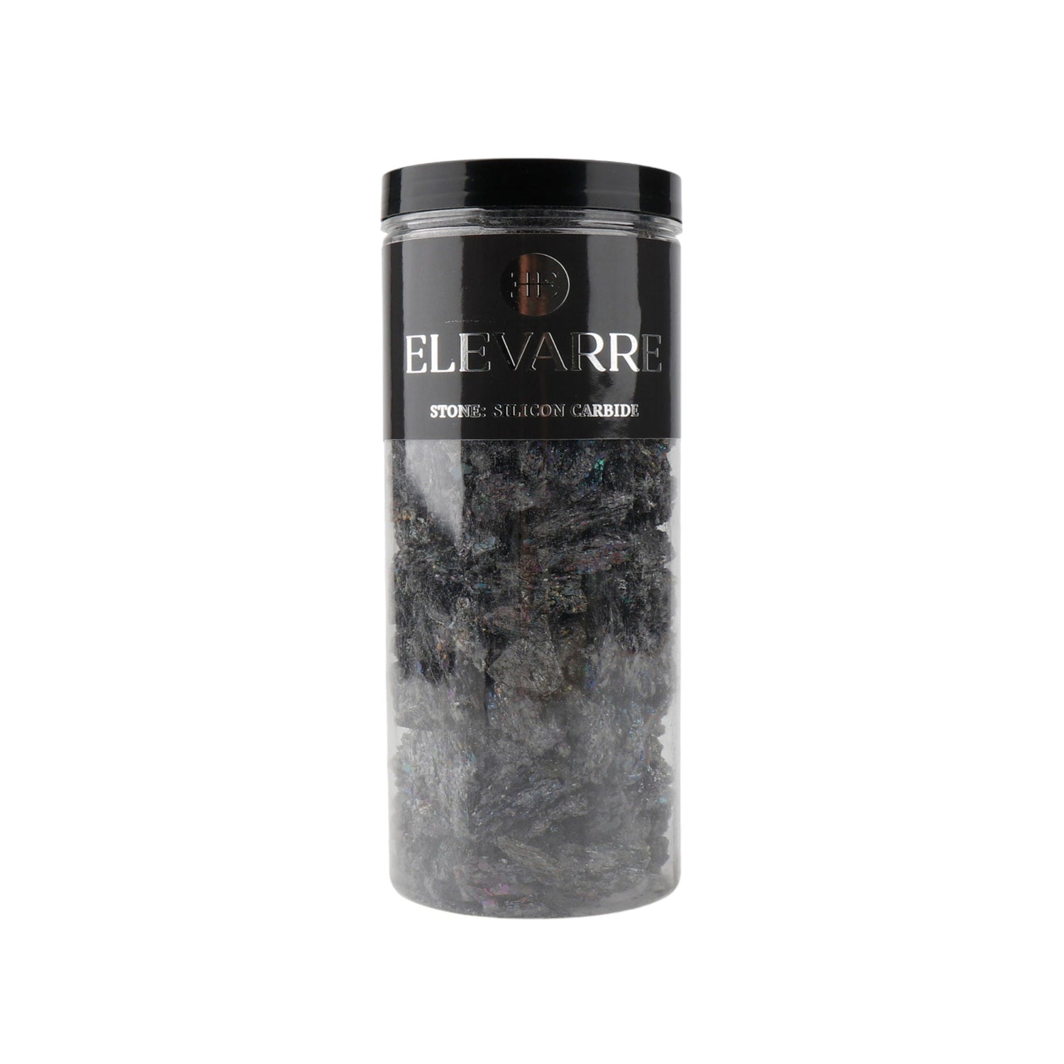 8" Silicon Carbide Raw Stone Filler - Black