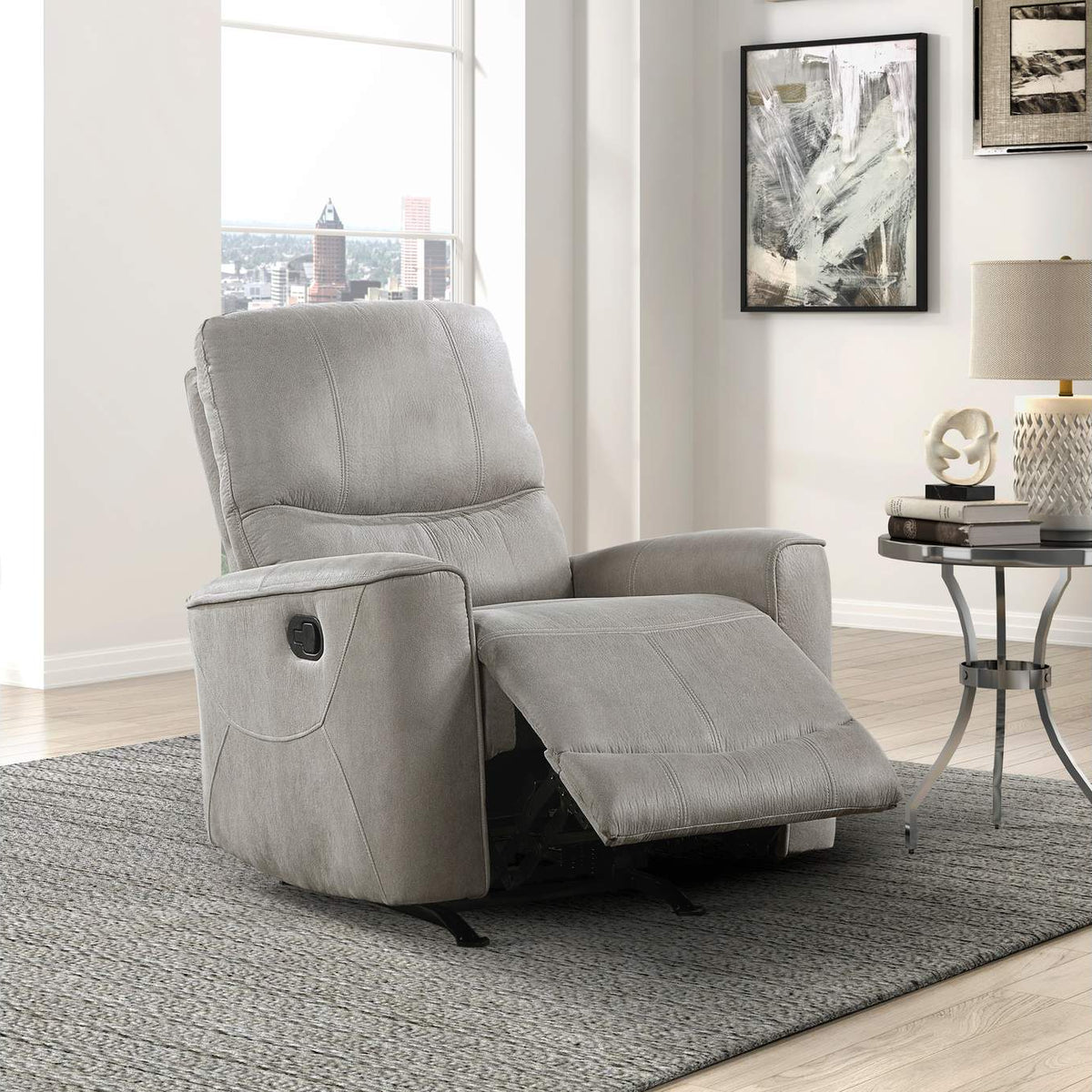 9602GY-1 Ouray Rocker Reclining Chair