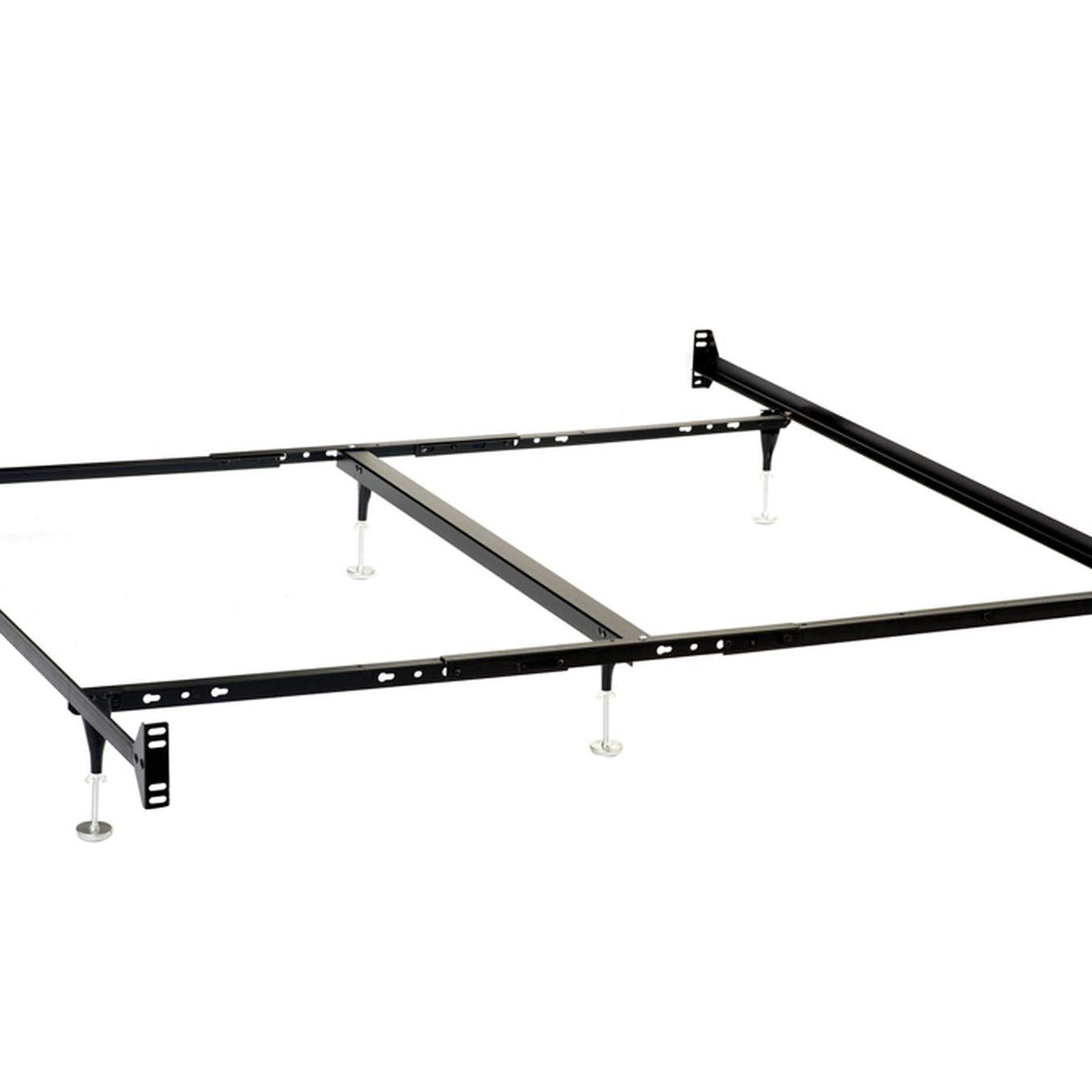 9602QK Esme Queen or E King Bed Frame Black (Headboard & Footboard)