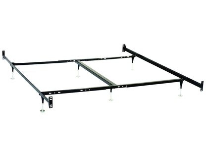 9602QK Esme Queen or E King Bed Frame Black (Headboard & Footboard)