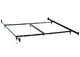 9602QK Esme Queen or E King Bed Frame Black (Headboard & Footboard)