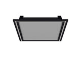 960962 Windrose 28 x 67 Inch Tempered LED Standing Mirror Black