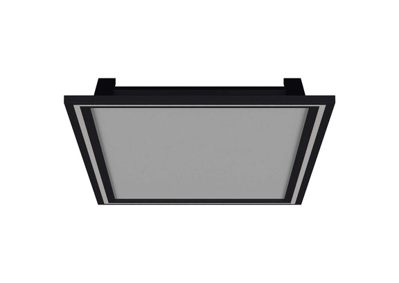 960962 Windrose 28 x 67 Inch Tempered LED Standing Mirror Black