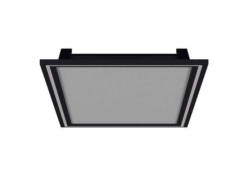 960962 Windrose 28 x 67 Inch Tempered LED Standing Mirror Black
