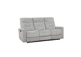 9610GY-3 Lyndon Double Reclining Sofa