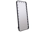 961577 Canton 32 x 71 Inch LED Standing Mirror with Speakers Black