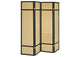 961648 Pearce 4-panel Bamboo Room Divider Folding Screen Natural