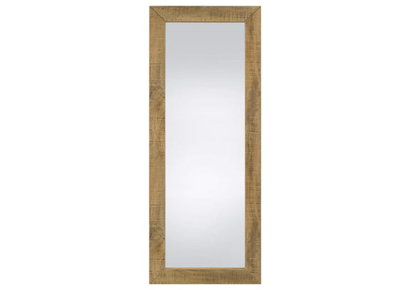 961654 Cadence Tempered Glass Full Length Standing Mirror Mango