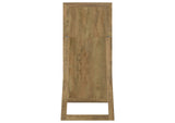 961654 Cadence Tempered Glass Full Length Standing Mirror Mango