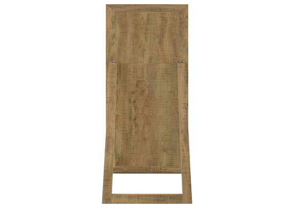 961654 Cadence Tempered Glass Full Length Standing Mirror Mango