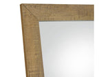 961654 Cadence Tempered Glass Full Length Standing Mirror Mango