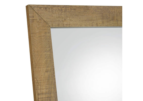 961654 Cadence Tempered Glass Full Length Standing Mirror Mango
