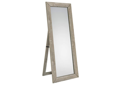 961655 Cadence Tempered Glass Full Length Mirror Grey Washed Oak