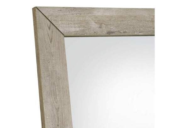 961655 Cadence Tempered Glass Full Length Mirror Grey Washed Oak