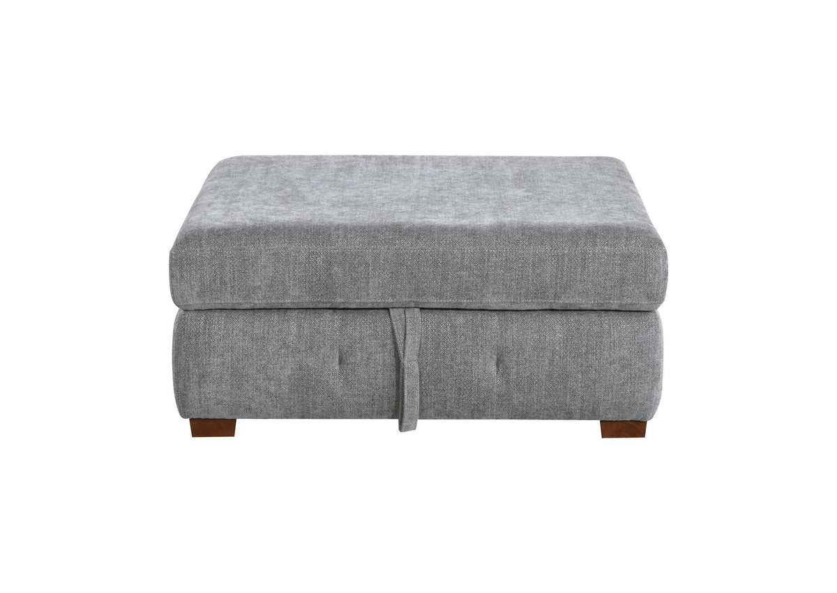 9624GY-4 Raife Storage Ottoman