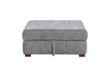 9624GY-4 Raife Storage Ottoman