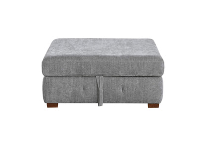9624GY-4 Raife Storage Ottoman