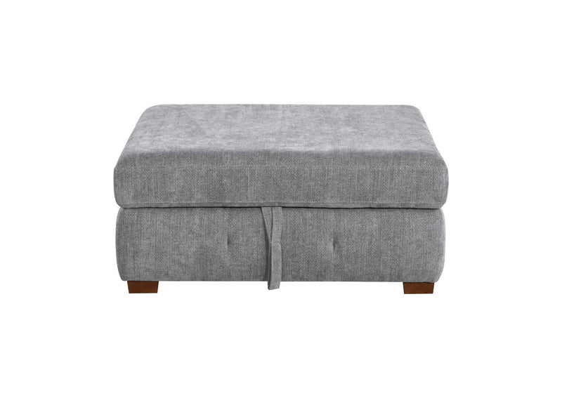 9624GY-4 Raife Storage Ottoman