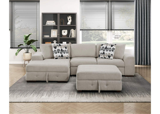 9624TP-4 Storage Ottoman