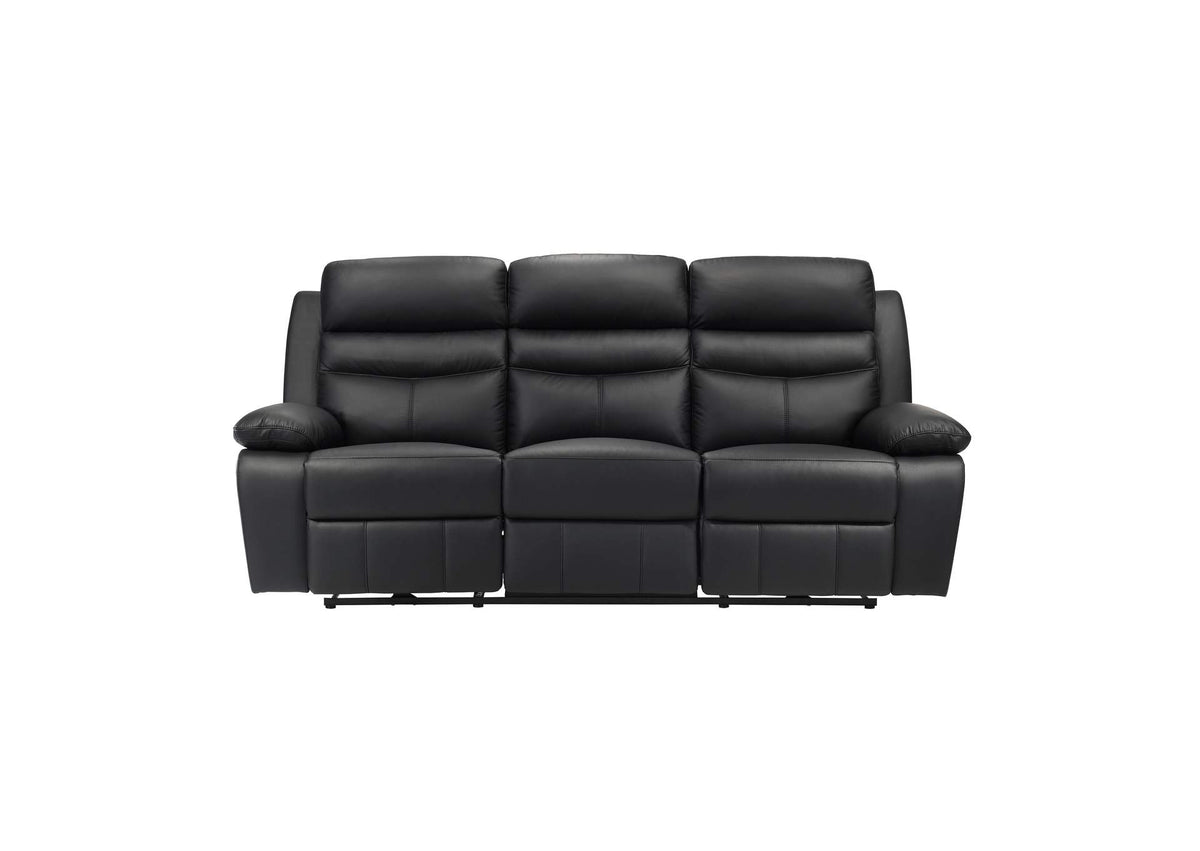 9628BLK-3PW Hancock Power Double Reclining Sofa