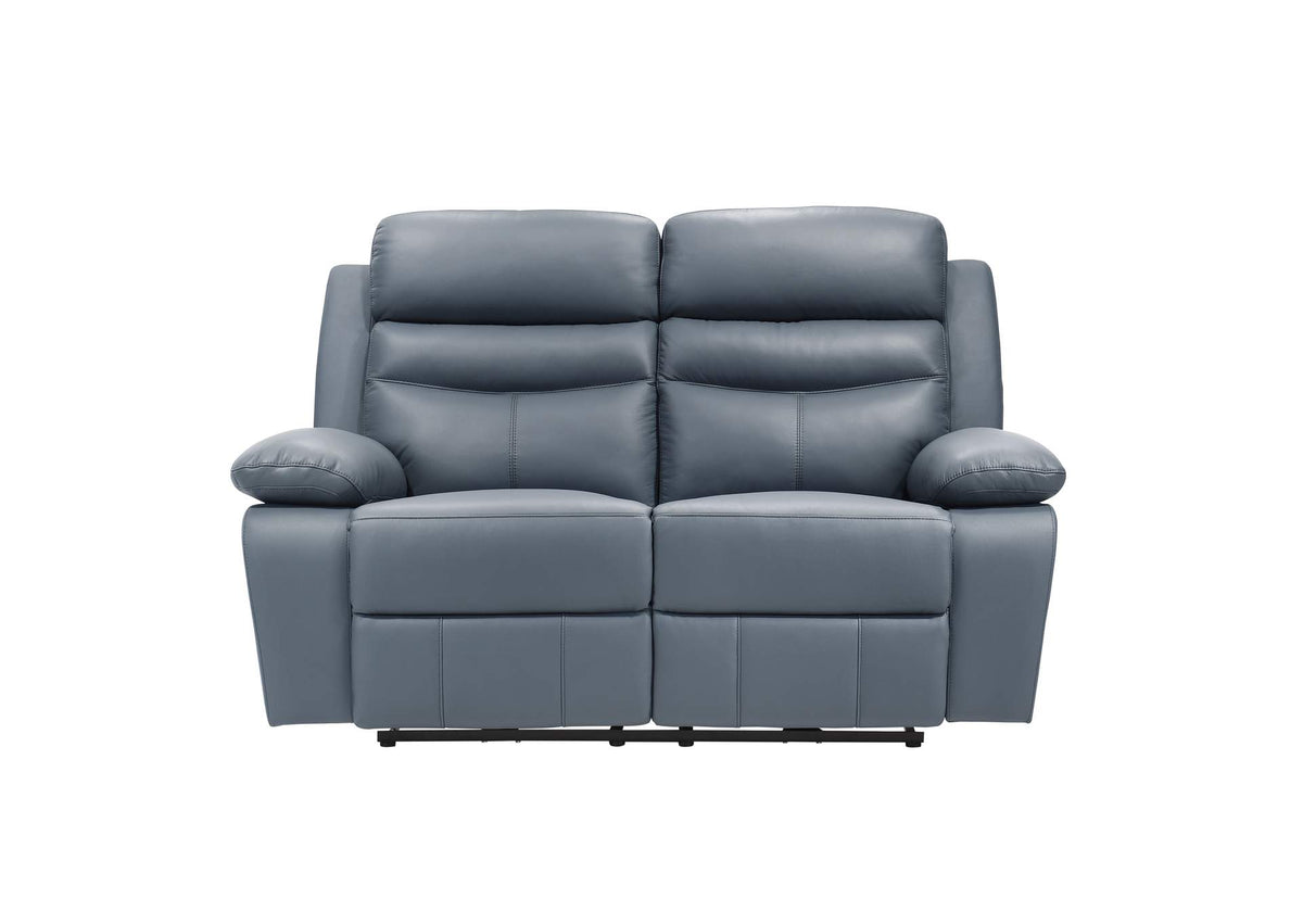 9628BUE-2PW Hancock Power Double Reclining Love Seat
