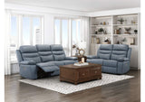 9628BUE-3PW Hancock Power Double Reclining Sofa