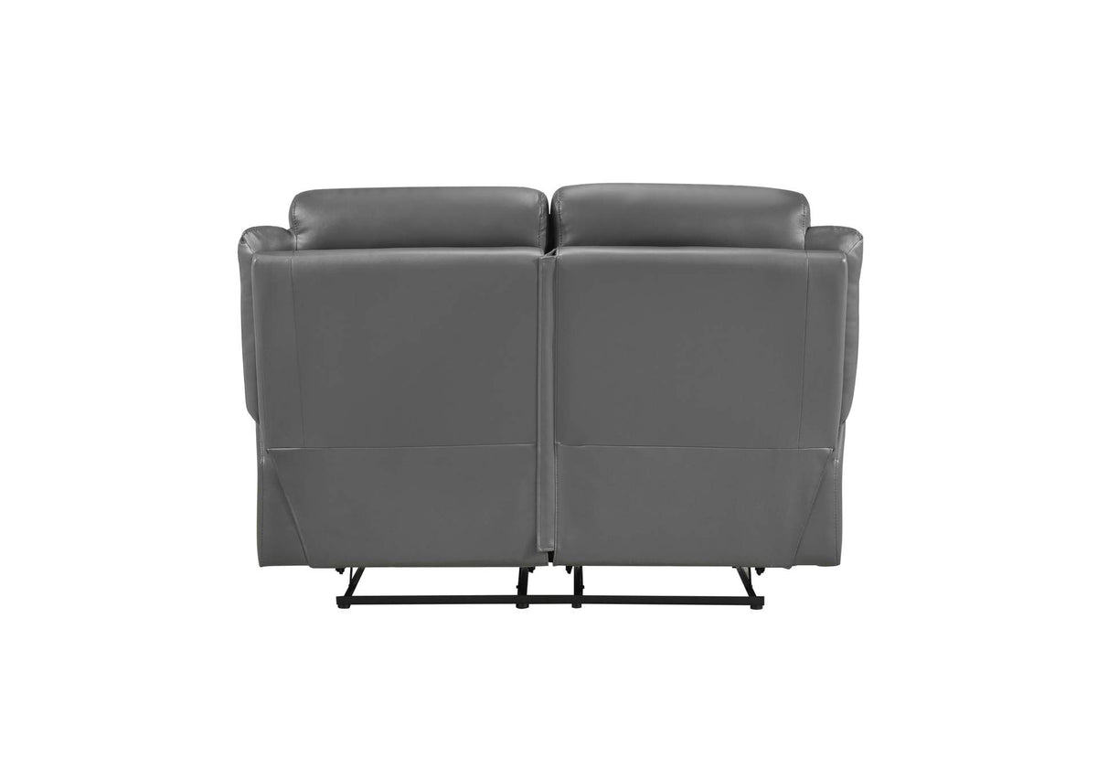 9629DGY-2 Laconia Double Reclining Love Seat