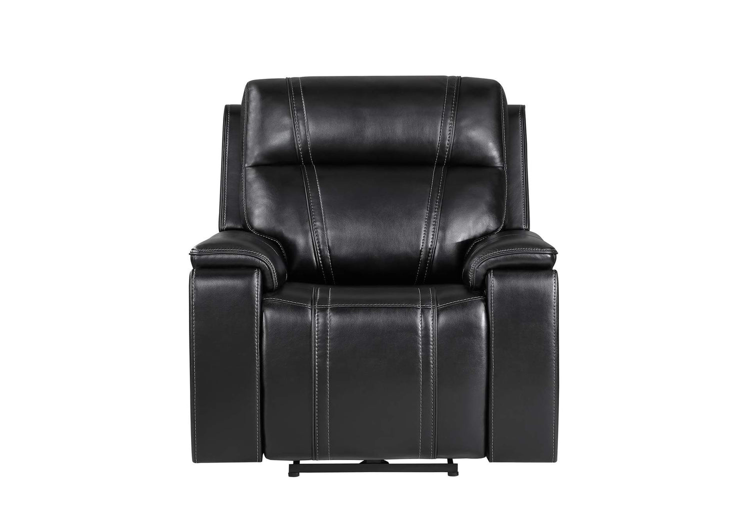 U8880-BLK_LEATHER-PR U8880 BLACK LEATHER POWER RECLINER