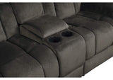 9636-2 Double Glider Reclining Love Seat with Center Console