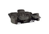 9636-3 Double Reclining Sofa