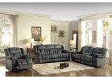 9636CC-2 Double Glider Reclining Love Seat with Center Console