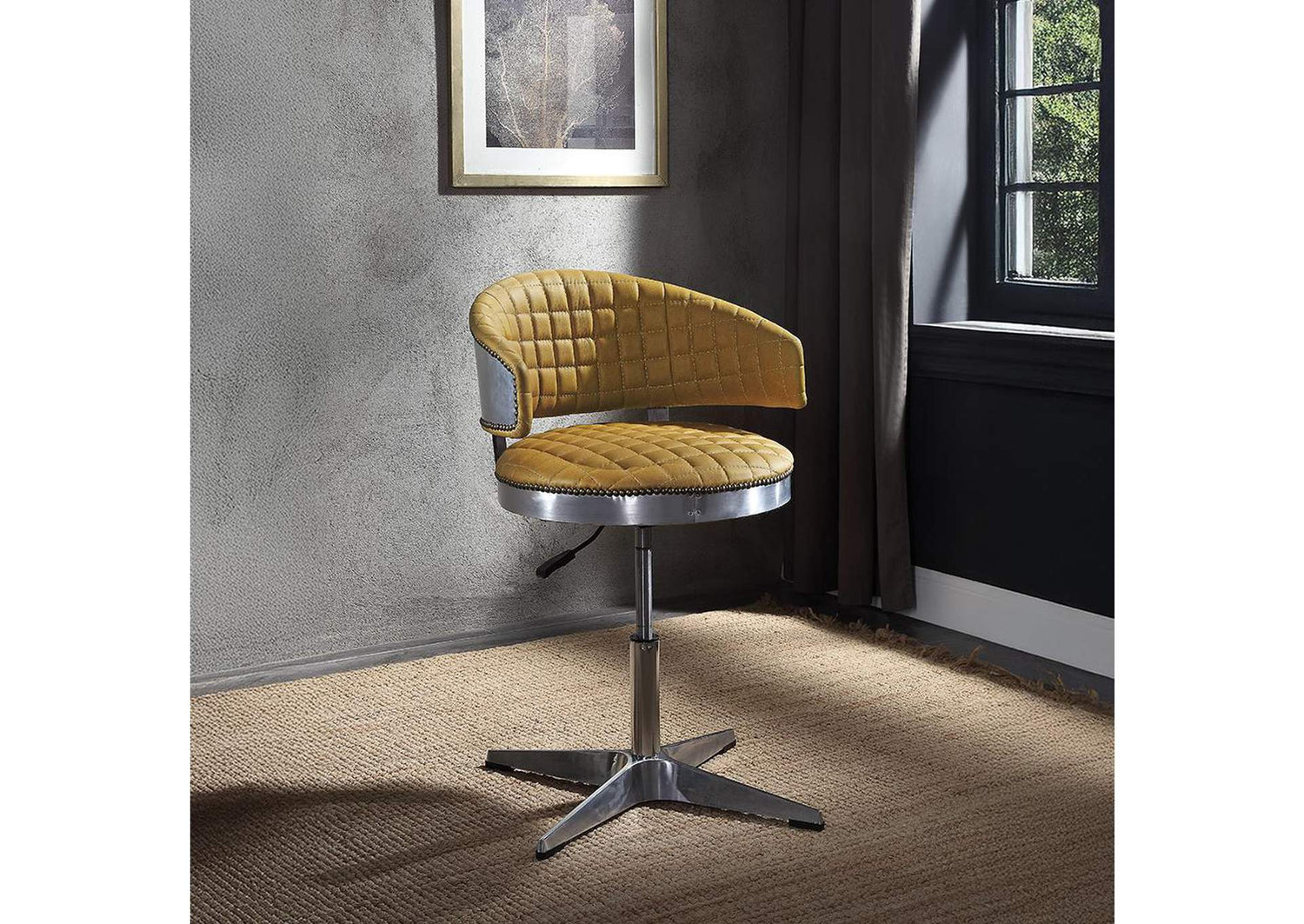 96470 Brancaster Adjustable Stool with Swivel