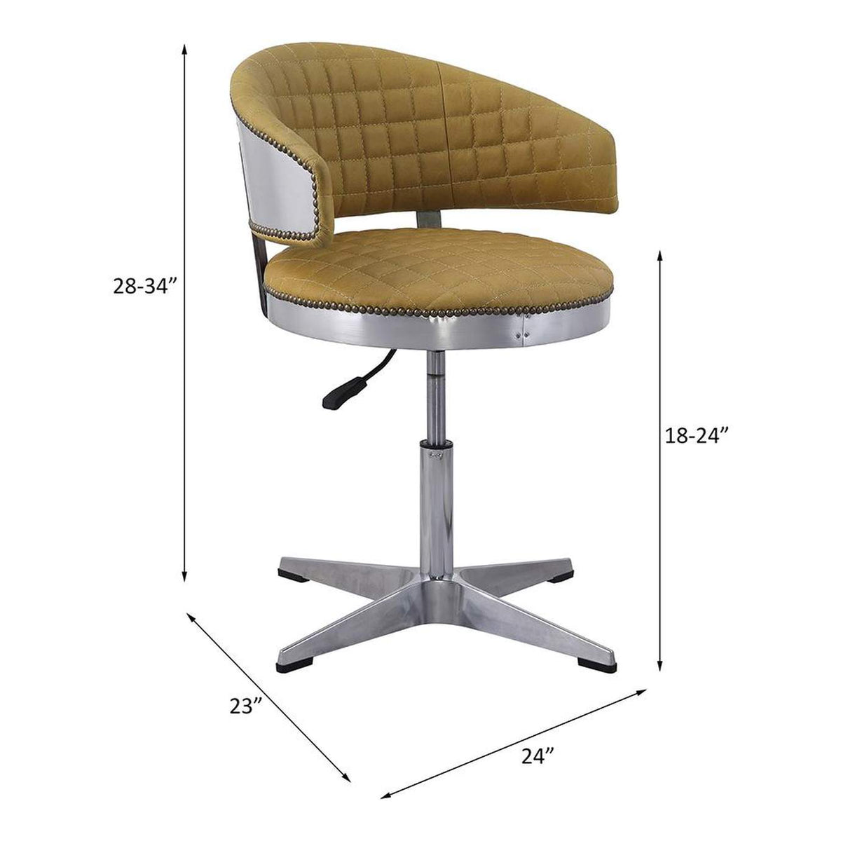 96470 Brancaster Adjustable Stool with Swivel