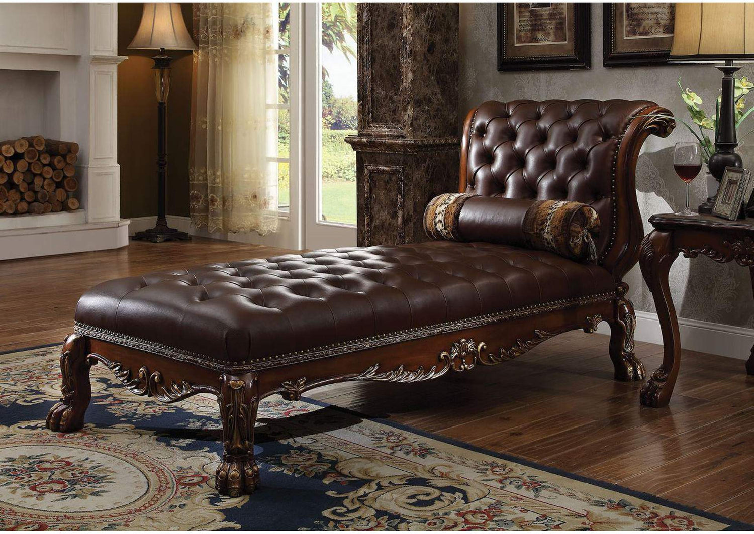 96487 Dresden Chaise with Pillow