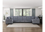 9650NDG-C1A Chair with One Arm, Storage, Storage Pouch and Charging Ports