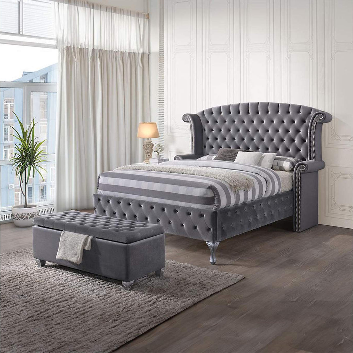 96546 Rebekah Bench with Storage