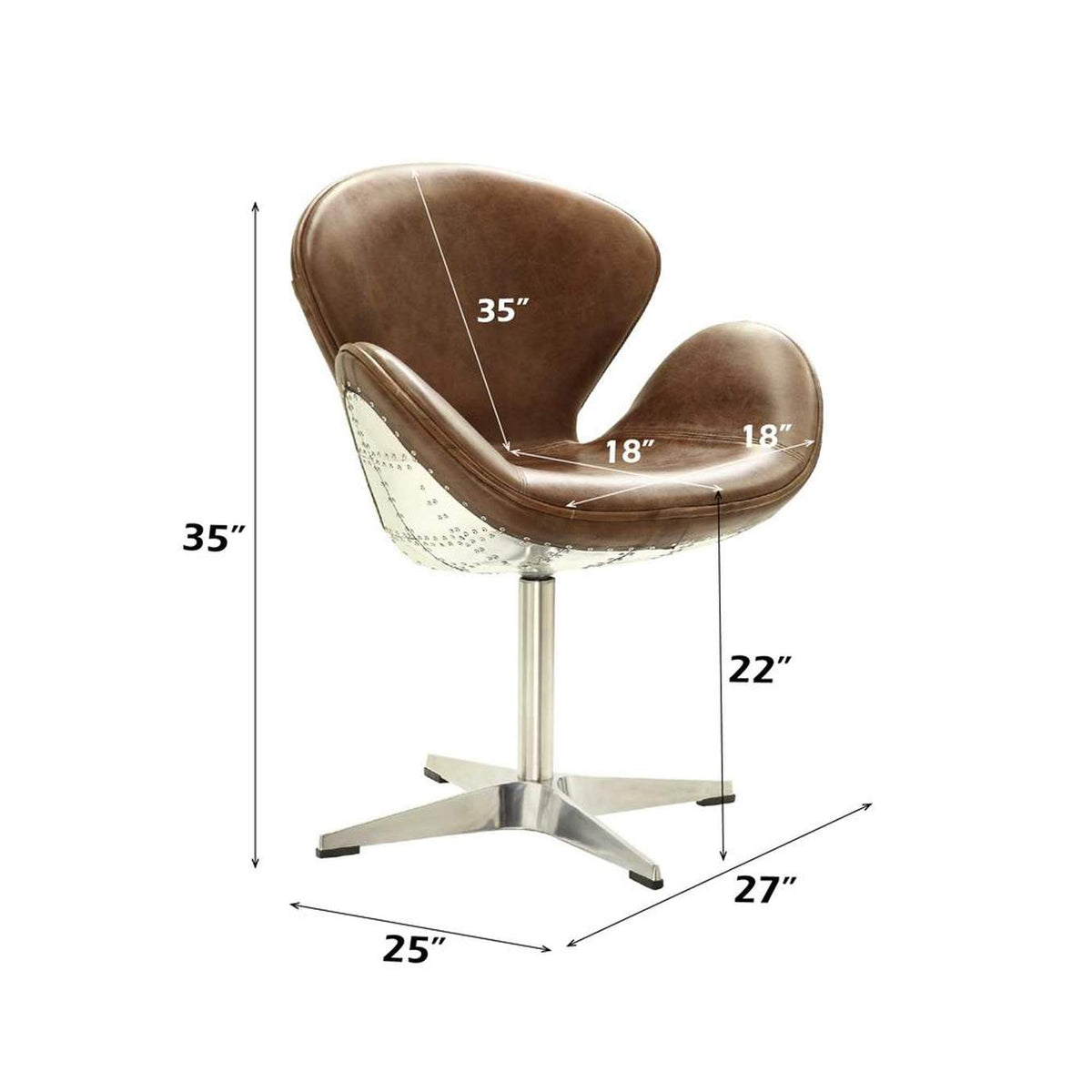 96553 Brancaster Accent Chair with Swivel