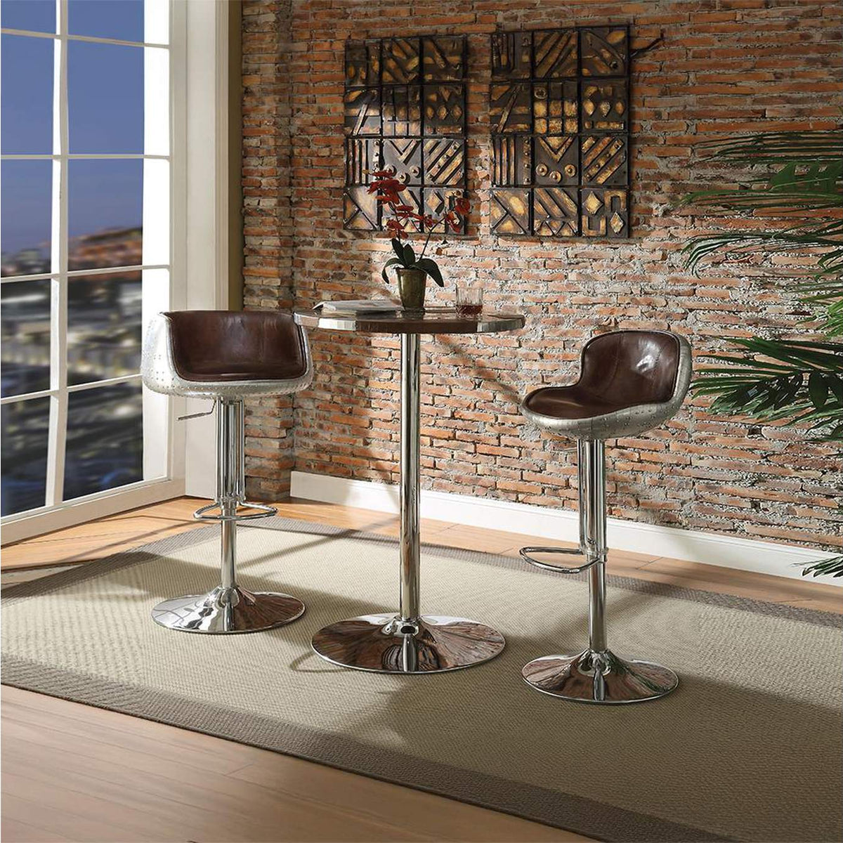 96555 Brancaster Adjustable Stool with Swivel