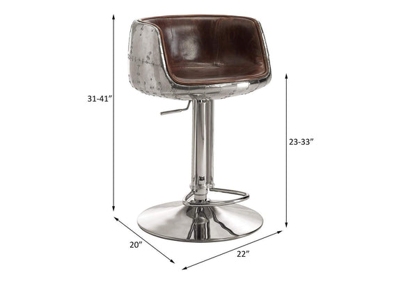 96555 Brancaster Adjustable Stool with Swivel