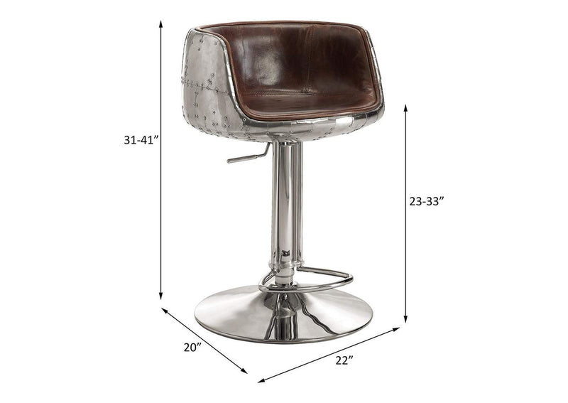 96555 Brancaster Adjustable Stool with Swivel