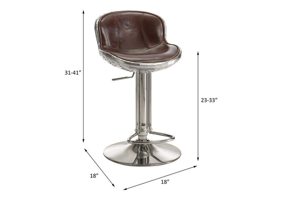 96556 Brancaster Adjustable Stool with Swivel