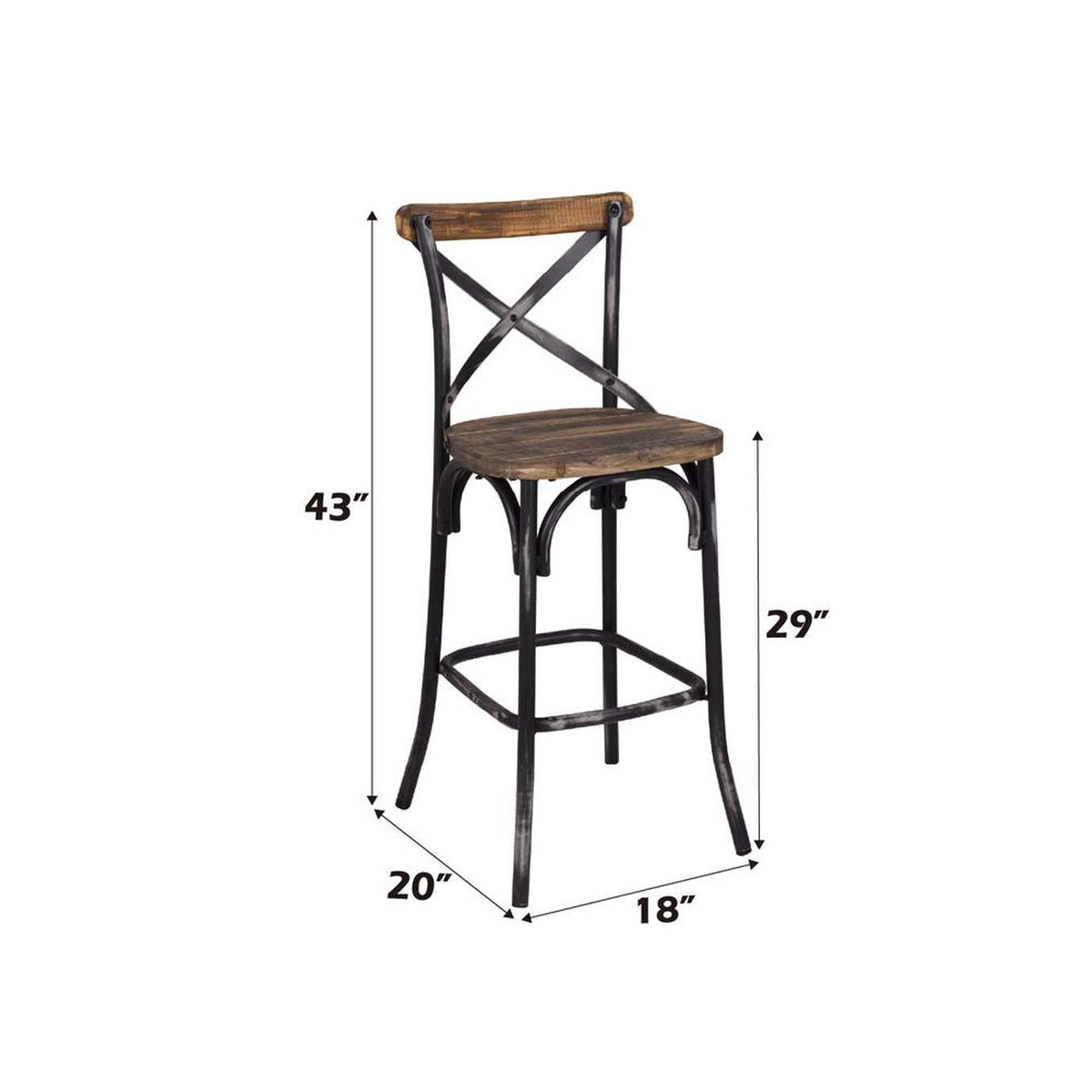 96640 Zaire Bar Chair