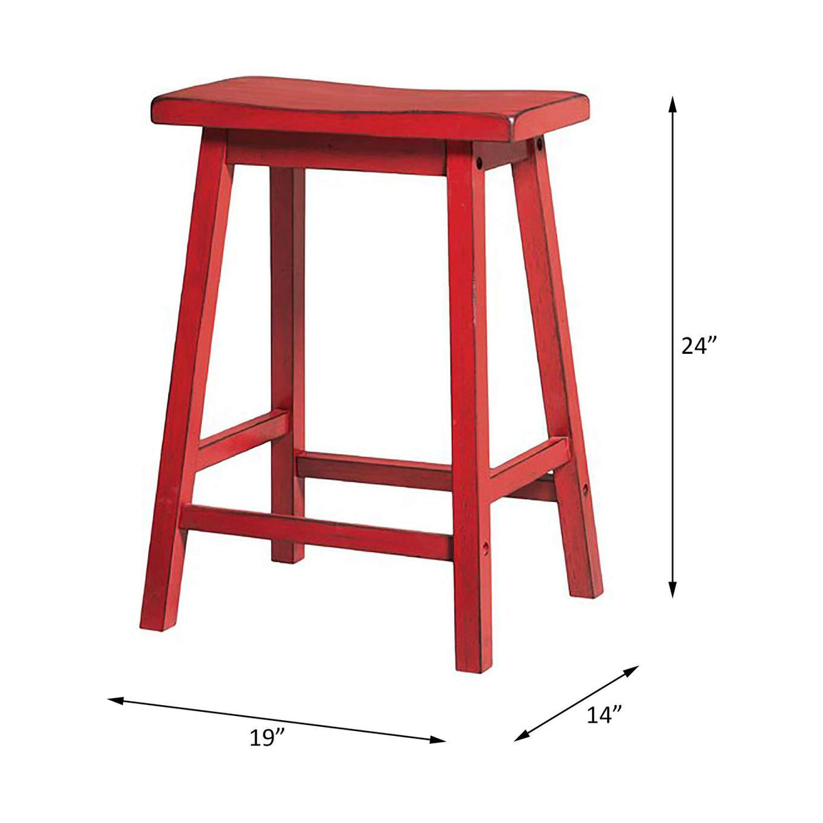 96649 Gaucho Counter Height Stool - Set of 2